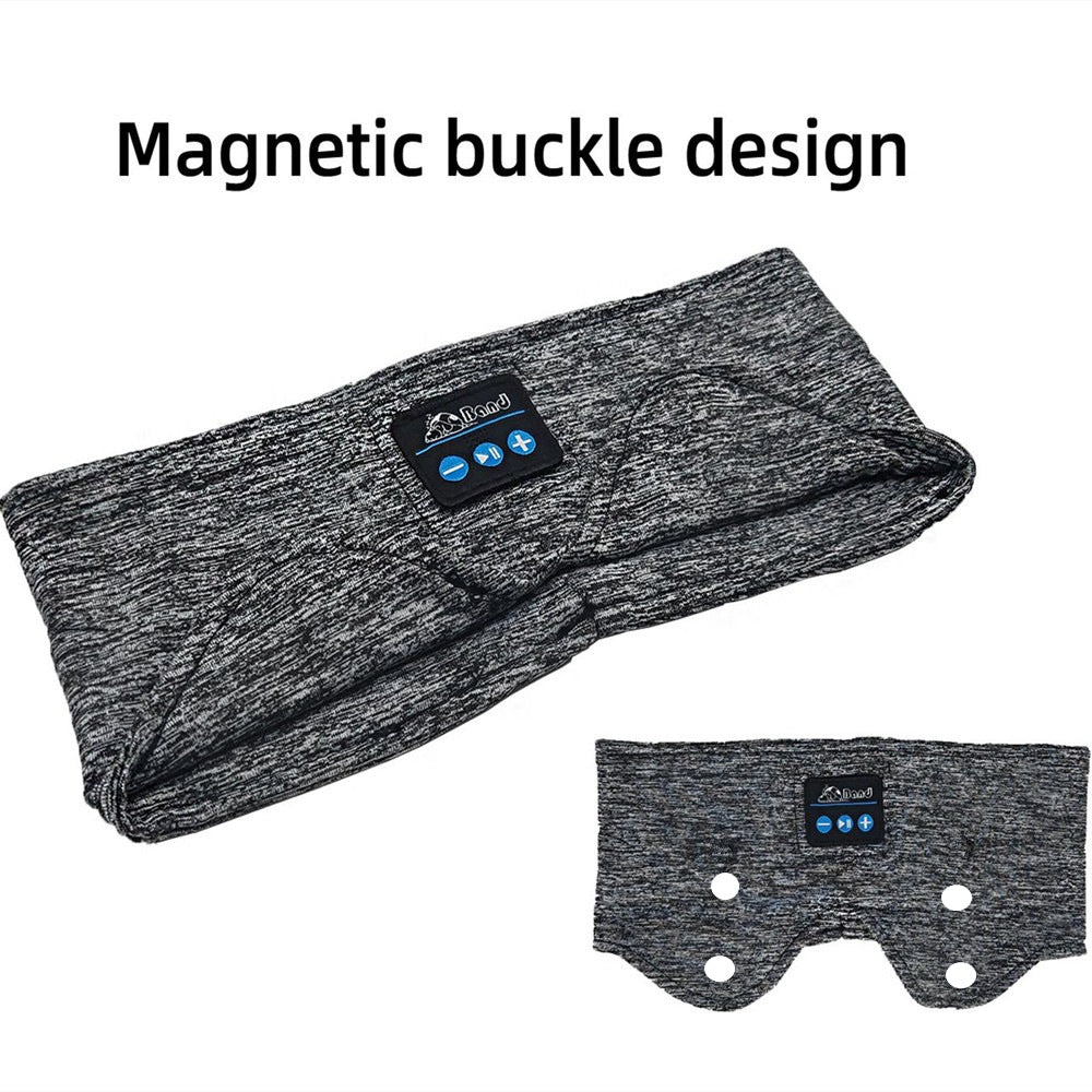 Bluetooth Music Headband with Sleep Eye Mask