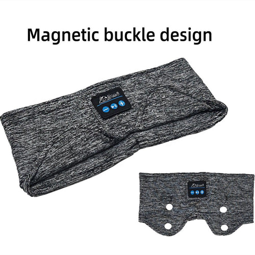 Bluetooth Music Headband with Sleep Eye Mask